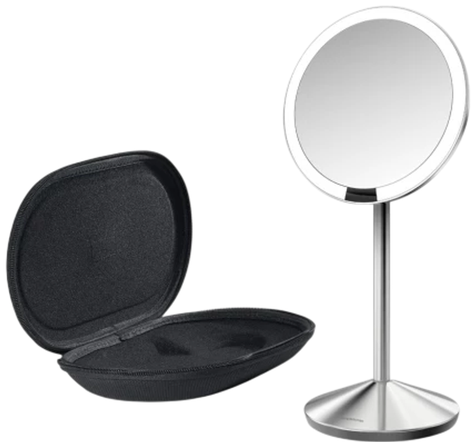 Lusterko kosmetyczne Simplehuman Mini dotykowe 12 cm (838810016535) - obraz 5