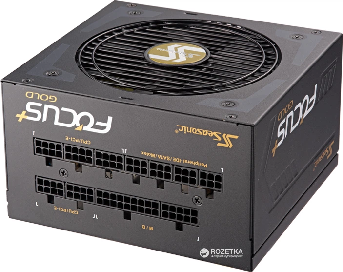 【極美品・付属品完備】Seasonic FOCUS PLUS 650 Gold Блок питания Seasonic Focus Plus Gold SSR-650FX 650W – фото