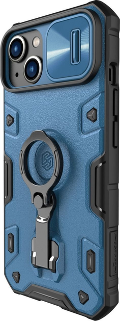 Панель Nillkin CamShield Armor Pro Case для Apple iPhone 14 Plus Blue (6902048248724) - зображення 3