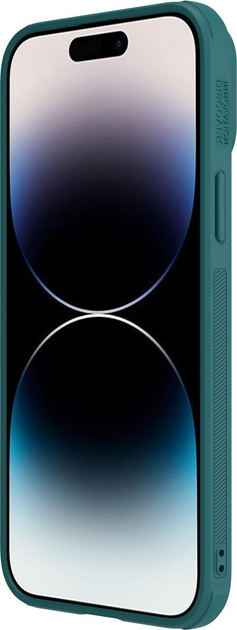 Панель Nillkin CamShield Leather S Case для Apple iPhone 14 Pro Max Green (6902048249769) - зображення 4
