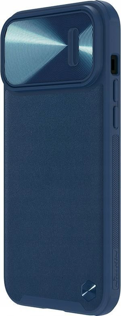 Панель Nillkin CamShield Leather S Case для Apple iPhone 14 Pro Blue (6902048249691) - зображення 3