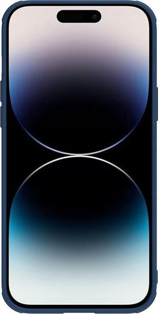 Панель Nillkin CamShield Leather S Case для Apple iPhone 14 Pro Blue (6902048249691) - зображення 5