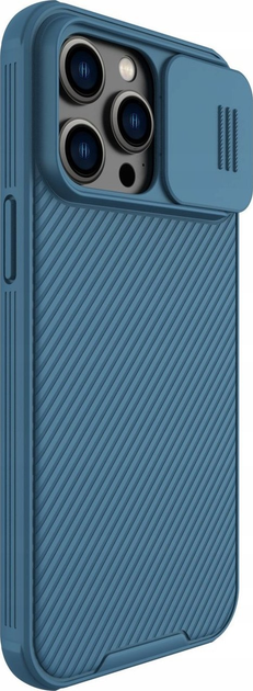 Etui Nillkin CamShield Pro Case do Apple iPhone 14 Pro Max Blue (6902048248397) - obraz 5