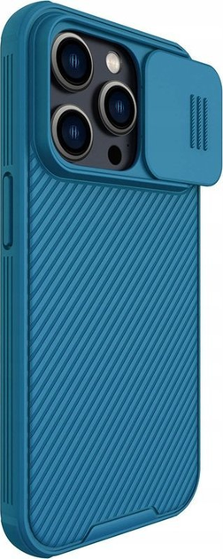 Etui Nillkin CamShield Pro Magnetic Case do Apple iPhone 14 Pro Max MagSafe Blue (6902048248489) - obraz 3