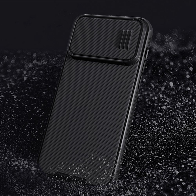 Etui Nillkin CamShield S Case do Apple iPhone 14 Pro Max Black (6902048258952) - obraz 6