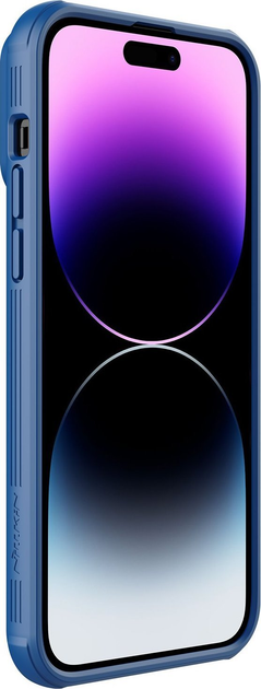 Etui Nillkin CamShield S Case do Apple iPhone 14 Pro Max Blue (6902048258969) - obraz 5
