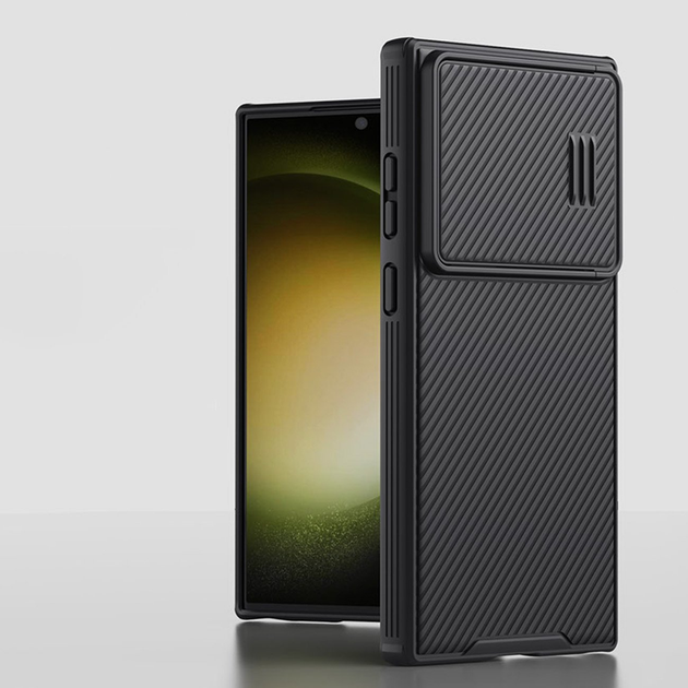 Etui Nillkin CamShield S Magnetic Case do Samsung Galaxy S23 Ultra Black (6902048262393) - obraz 6