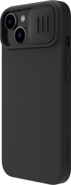 Панель Nillkin CamShield Silky Silicone Case для Apple iPhone 14 Plus Black (6902048249295) - зображення 3