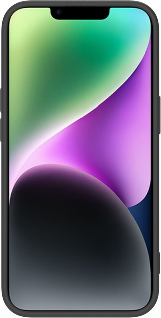 Панель Nillkin CamShield Silky Silicone Case для Apple iPhone 14 Plus Black (6902048249295) - зображення 4