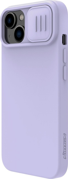 Панель Nillkin CamShield Silky Silicone Case для Apple iPhone 14 Plus Purple (6902048249325) - зображення 5