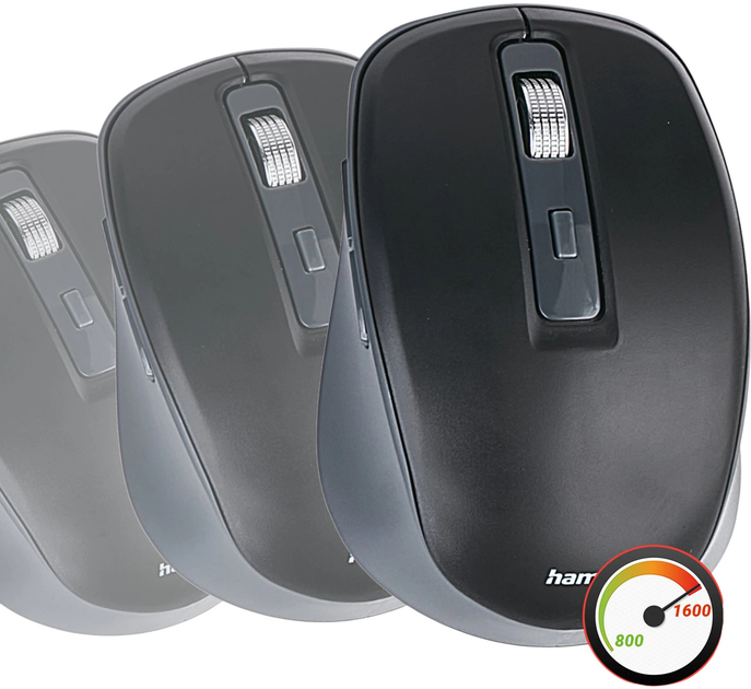 Комплект бездротовий Hama Multi-Device WKM-500 Black (4047443524331) - зображення 4