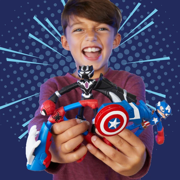 Набір для творчості Hasbro Play-Doh Marvel Spider-Man F9827 (5010996257611) - зображення 17