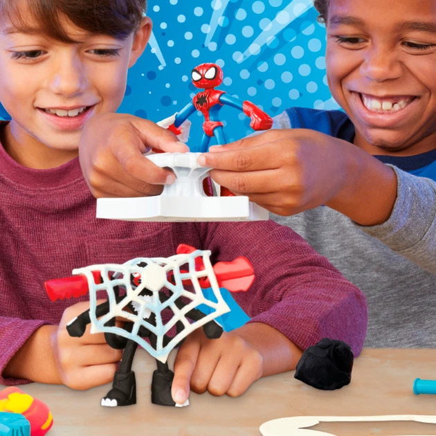 Набір для творчості Hasbro Play-Doh Marvel Spider-Man F9827 (5010996257611) - зображення 18