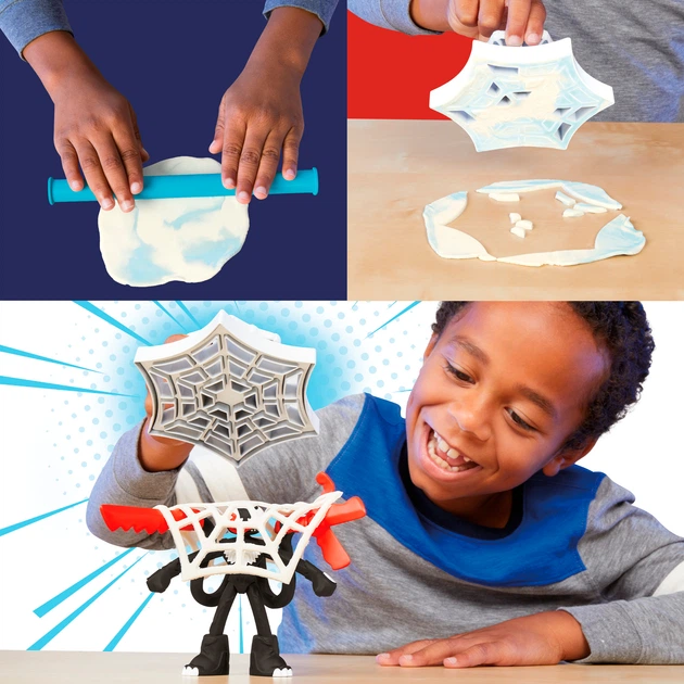 Набір для творчості Hasbro Play-Doh Marvel Spider-Man F9827 (5010996257611) - зображення 14