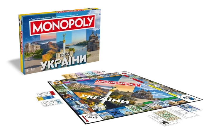 Настільна гра Rozum Монополія Дива України! Українською! - изображение 2