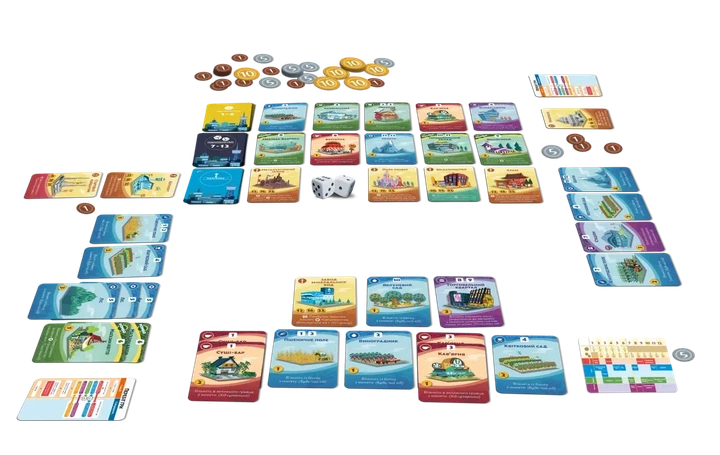 Настільна гра Rozum Наші міста: Мачі Коро 2 (Machi Koro 2)! Українською! - зображення 3