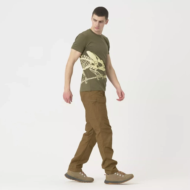 Футболка Helikon-Tex T-Shirt Skeleton Olive Green S - изображение 2