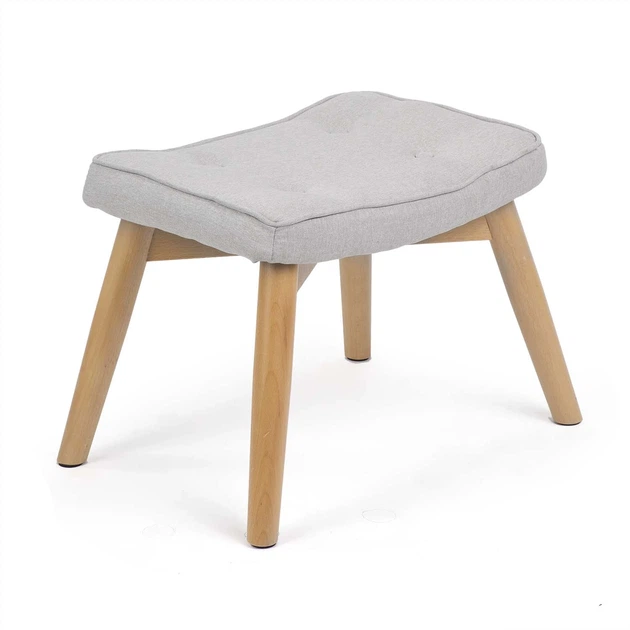 Fotel uszak Sofotel Norse 2041 z podnóżkiem Jasnoszary (5902854518951) - obraz 6