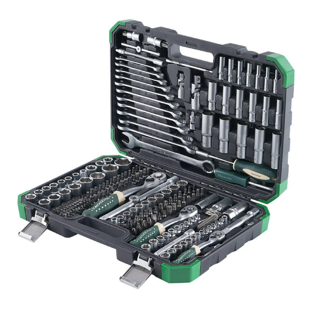 Набор инструментов 216+6пр. 1/4'', 3/8'', 1/2'' Rock Force RF