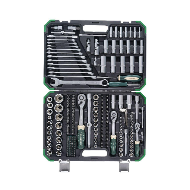 Набор инструментов 216+6пр. 1/4'', 3/8'', 1/2'' Rock Force RF