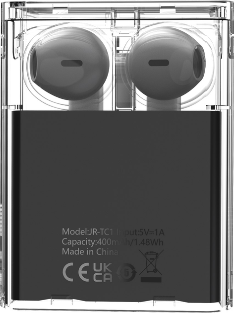 Słuchawki JOYROOM IceLens JR-TC1 Black (6941237113627) - obraz 8
