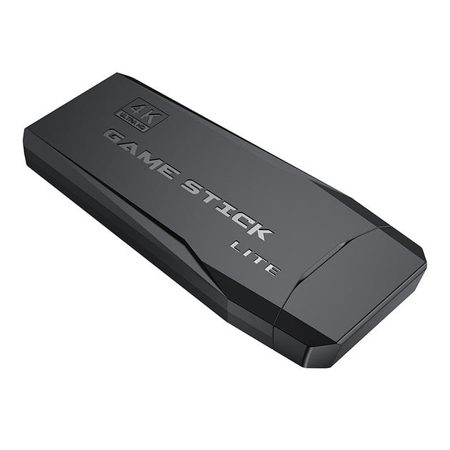 Безпроводная игровая приставка для телевизора Data Frog M8 64G 4К HDMI консоль Game Stick Lite с двумя беспроводными джойстиками 10000 игр Dendy Sega Game Boy Nintendo PlayStation 1 Retro - изображение 2