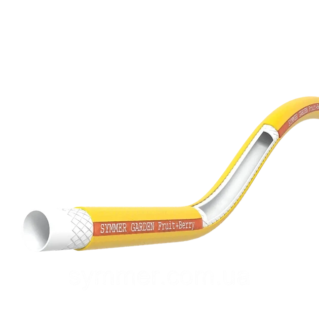 Садовий шланг SYMMER Garden Fruit + Berry 3/4" (19 мм), 4 м — надійний, гнучкий шланг для поливу саду та ягідних культур. - Фото 5 Садовий шланг SYMMER Garden Fruit + Berry 3/4" (19 мм), 4 м — надійний, гнучкий шланг для поливу саду та ягідних культур. - зображення 5