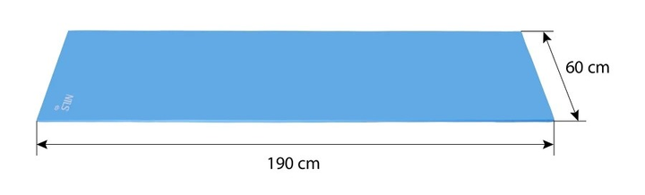 Туристичний килимок Nils 190 x 60 см NC1769 (5907695506525) - зображення 9