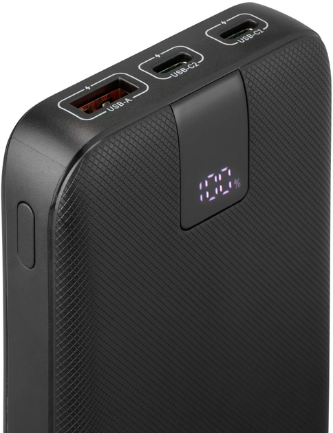 Powerbank Hama PD 10 10000 mAh 20W Anthracite (4047443514806) - obraz 4