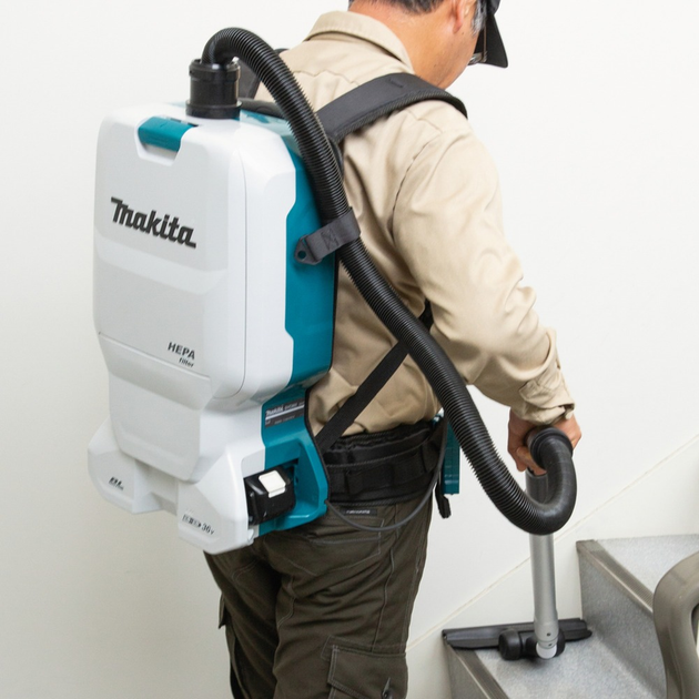 Акумуляторний ранцевий пилосос Makita DVC660Z без акумулятора та зарядного пристрою - зображення 16