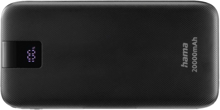 Powerbank Hama PD 20 20000 mAh 20W Anthracite (4047443514813) - obraz 3