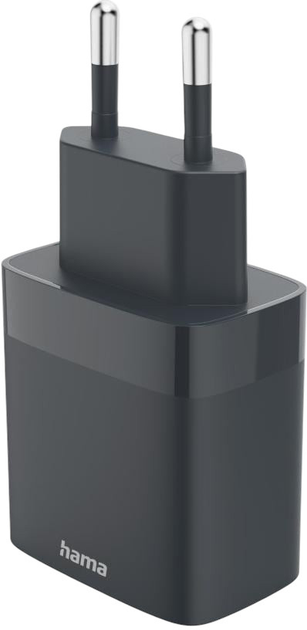 Зарядний пристрій Hama Ecosential PD USB-C 30W Anthracite (4007249864420) - зображення 4