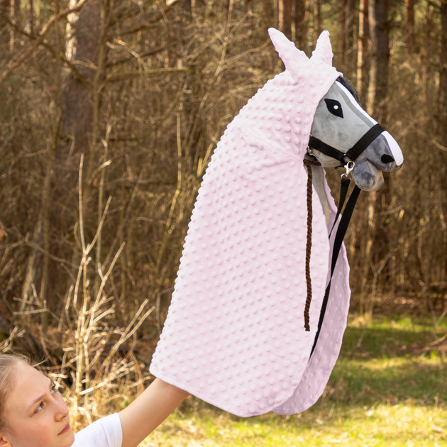 Аксесуари для коней Hobby Horse Skippi Накидка Рожева (5906361450360) - зображення 4