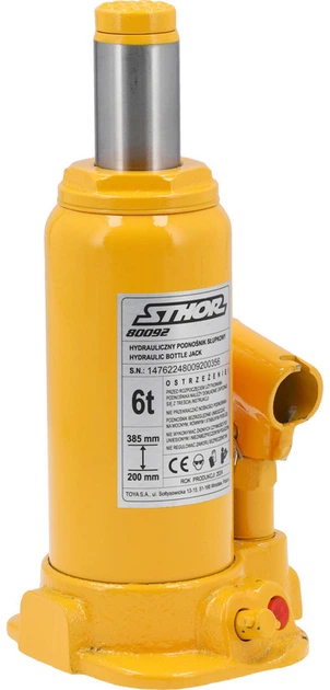Podnośnik hydrauliczny słupkowy STHOR 6 t 200-385 mm (80092_v) - obraz 2