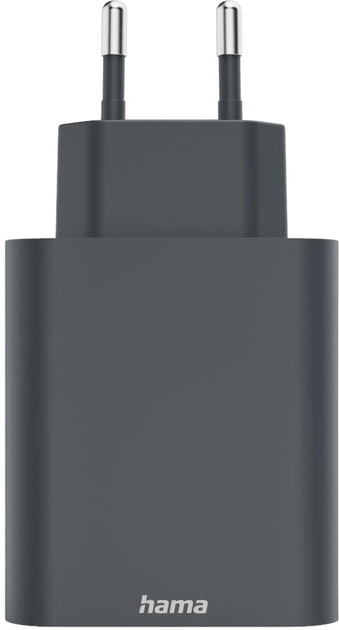 Ładowarka Hama Ecosential PD 1 x USB-C, 1 x USB-A 45W Anthracite (4007249864444) - obraz 4