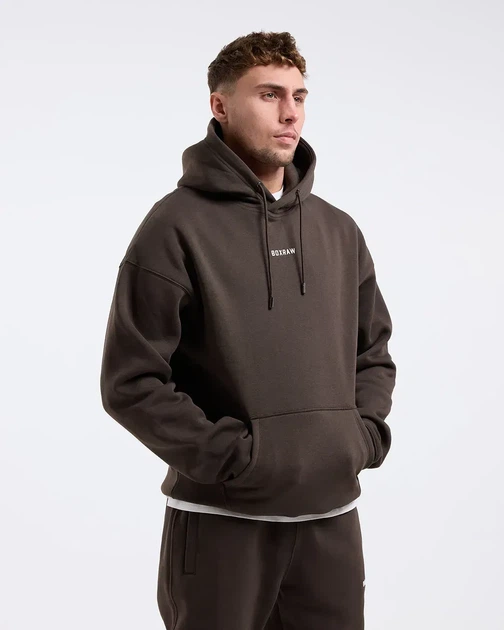 Худі BOXRAW Johnson Mocha L Коричневе - Фото 1 Худі BOXRAW Johnson Mocha L Коричневе - изображение 1