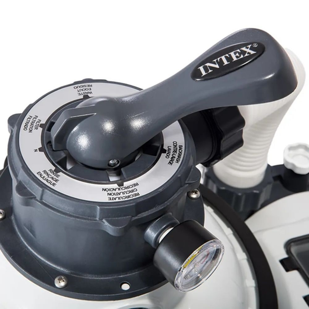 Насос фільтруючий пісочний до басейну Intex 4500 л/год 26644 (6941057413884) - зображення 5