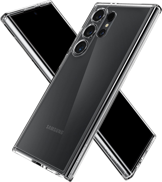 Etui Spigen Ultra Hybrid do Samsung Galaxy S24 Ultra Crystal Clear (8809971221771) - obraz 7