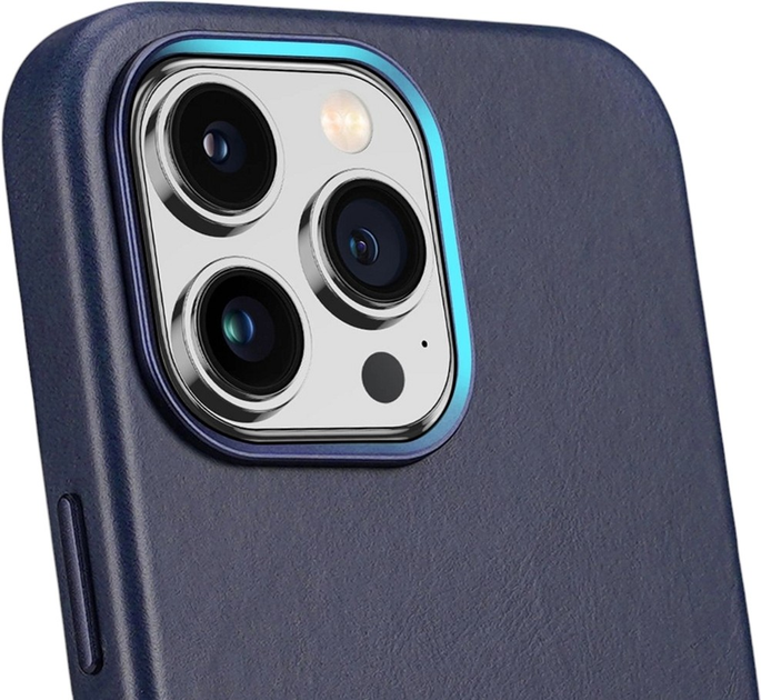 Etui Dux Ducis Naples do Apple iPhone 14 Pro Dark Blue (6934913034699) - obraz 4