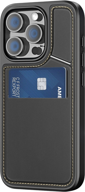 Etui Dux Ducis Rafi II Mag do Apple iPhone 16 Pro Black (6934913004364) - obraz 3