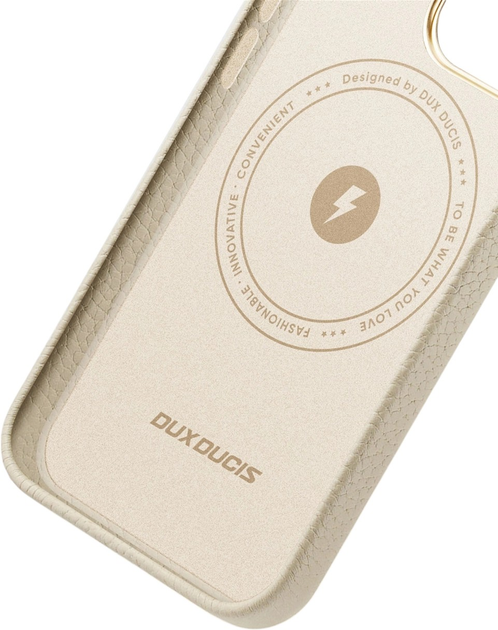 Etui Dux Ducis Roma do Apple iPhone 13 Pro Max White (6934913038376) - obraz 4