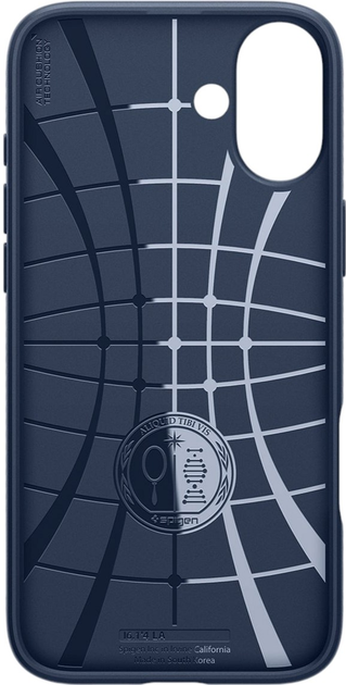 Etui Spigen Liquid Air do Apple iPhone 16 Pro Max Navy Blue (8809971229258) - obraz 3