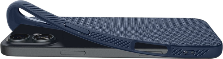 Etui Spigen Liquid Air do Apple iPhone 16 Pro Max Navy Blue (8809971229258) - obraz 7