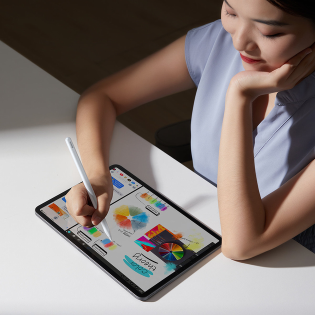 Активний стилус Baseus Smooth Writing Wireless Charging Stylus White (SXBC020002) - зображення 8