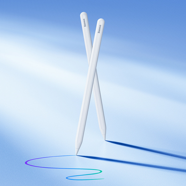 Активний стилус Baseus Smooth Writing Wireless Charging Stylus White (SXBC020002) - зображення 10