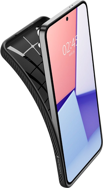 Etui Spigen Liquid Air do Samsung Galaxy S24 Matte Black (8809971222259) - obraz 6