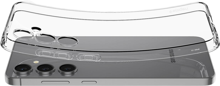 Etui Spigen Liquid Crystal do Samsung Galaxy S24 FE Transparent (8809971234566) - obraz 5