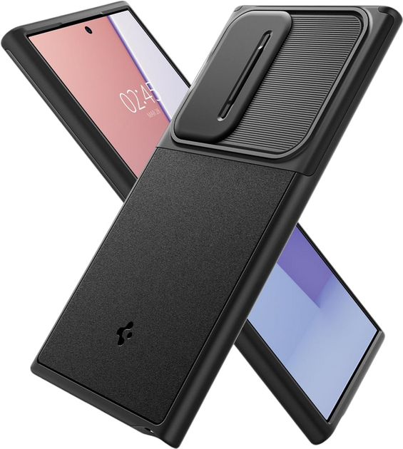 Etui Spigen Optik Armor do Samsung Galaxy S24 Ultra Black (8809971221986) - obraz 11