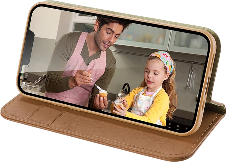 Чохол-книжка Dux Ducis Hivo для Apple iPhone 14 Plus Brown (6934913033005) - зображення 3