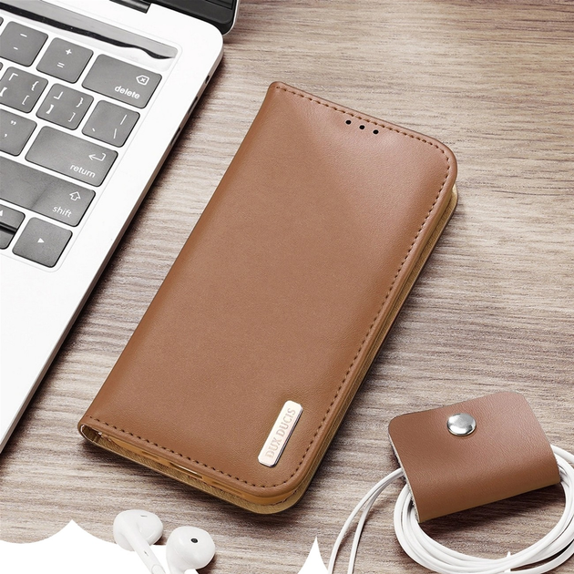 Чохол-книжка Dux Ducis Hivo для Apple iPhone 14 Plus Brown (6934913033005) - зображення 4